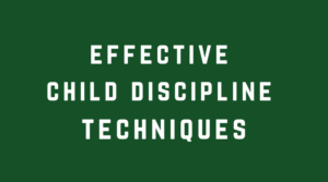 Child discipline