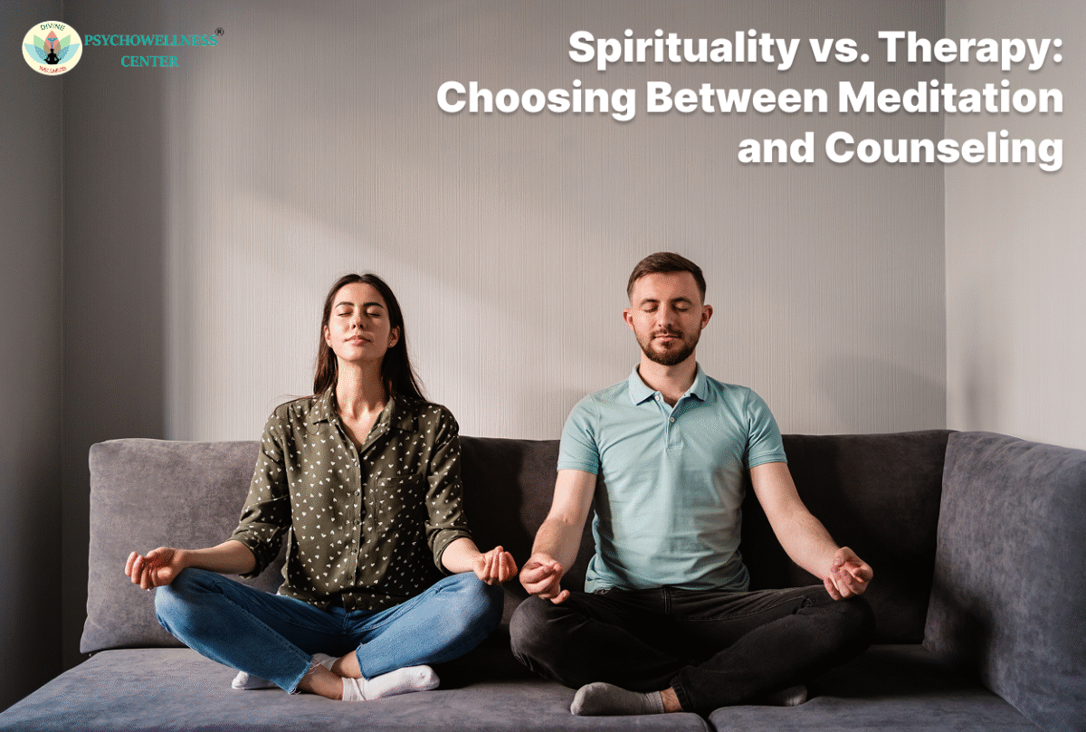 Spirituality vs. Therapy Choosing Between Meditation and Counseling