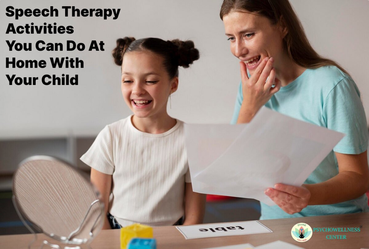 Speech Therapy Activities You Can Do at Home With Your Child