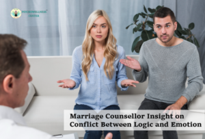 Marriage Counsellor’s Insight on Conflict Between Logic and Emotion