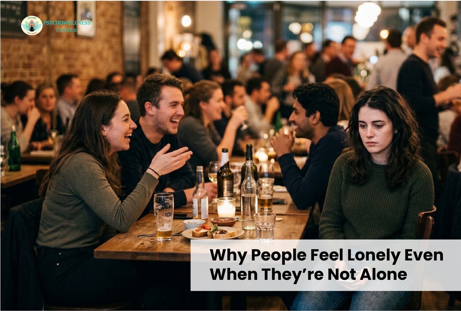 Why People Feel Lonely Even When They’re Not Alone