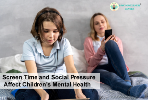 Screen Time and Social Pressure Affect Children’s Mental Health