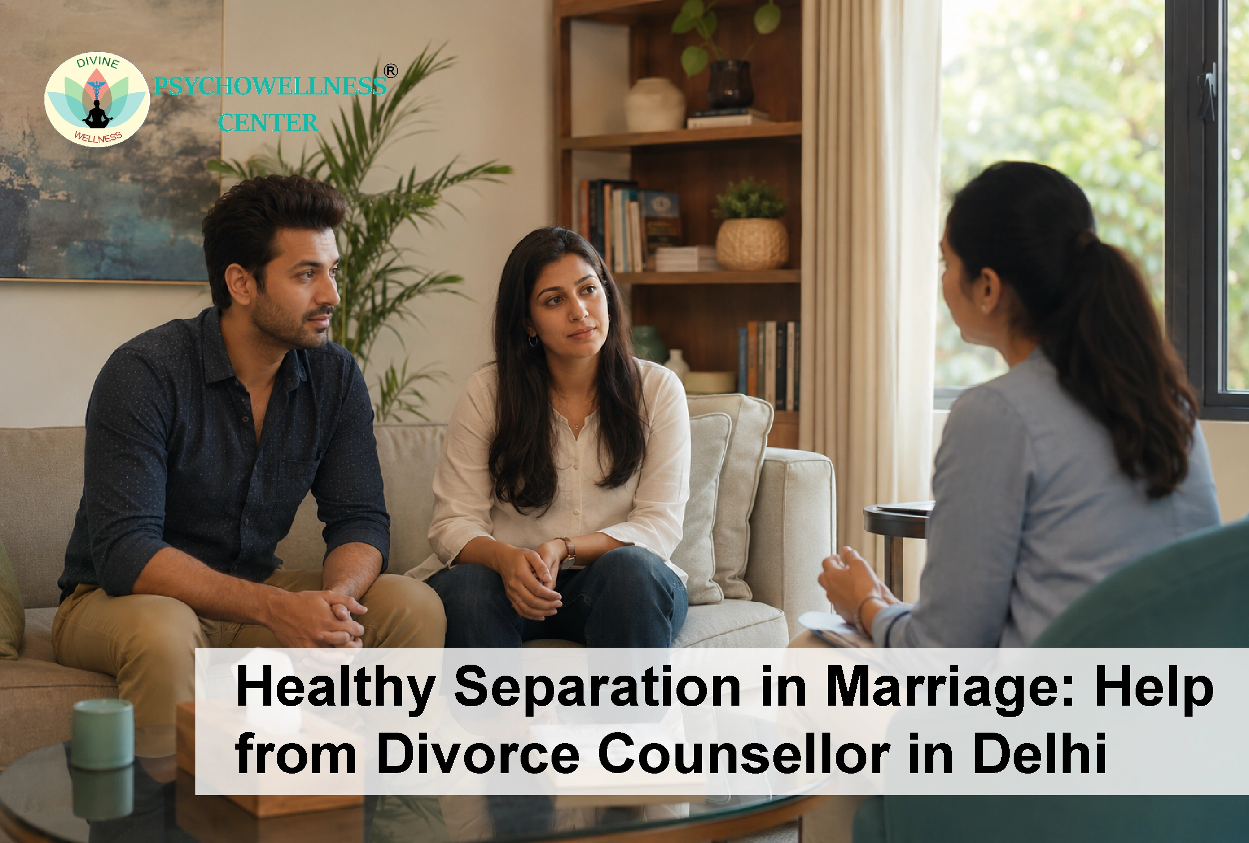 Healthy Separation in Marriage: Help from Divorce Counsellor in Delhi