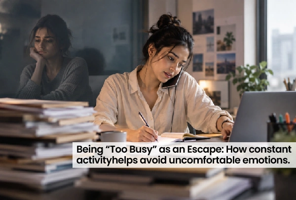Being “Too Busy” as an Escape: How constant activity helps avoid uncomfortable emotions
